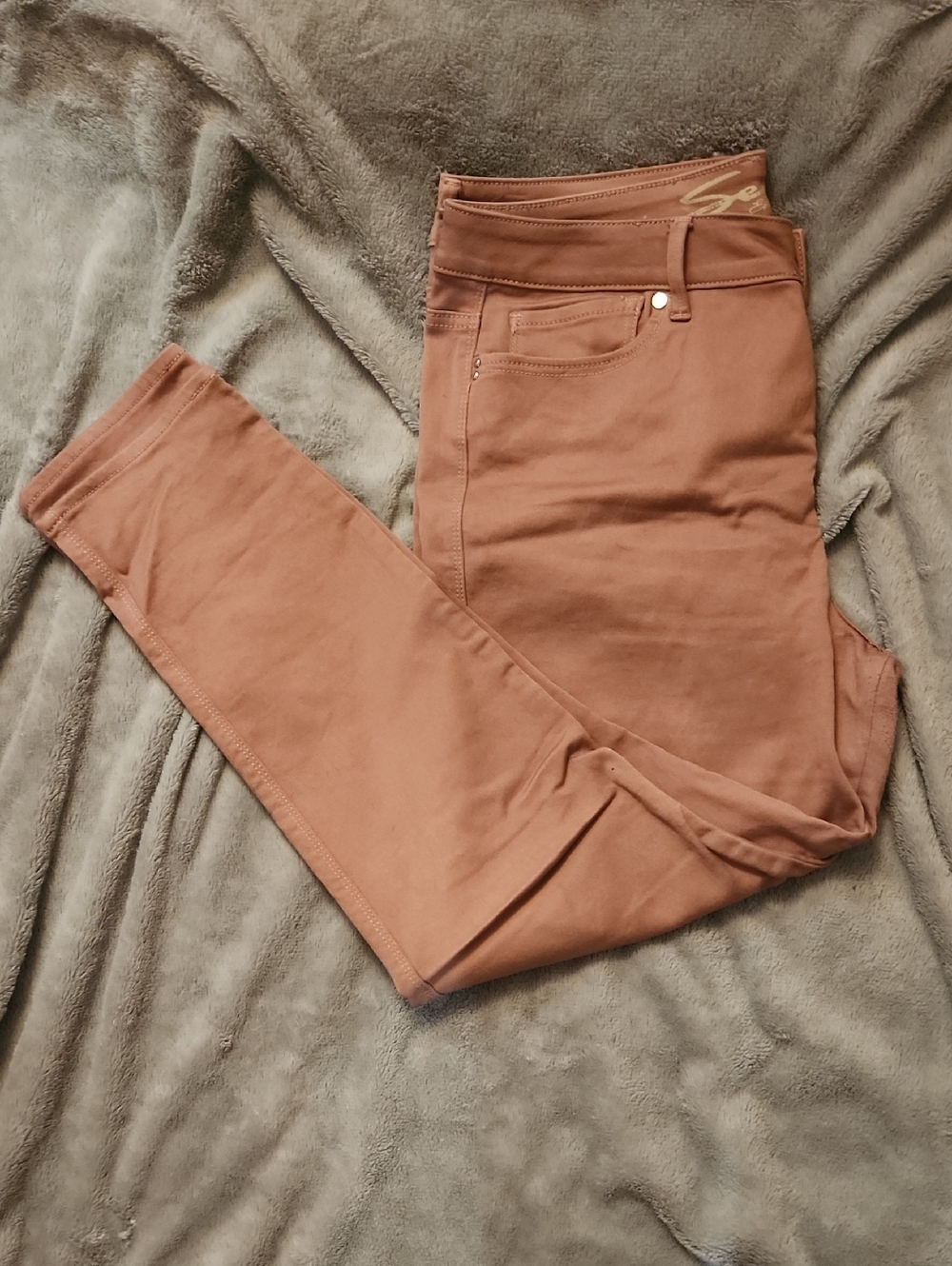 Seven7 Dusty Rose Skinny Jeans